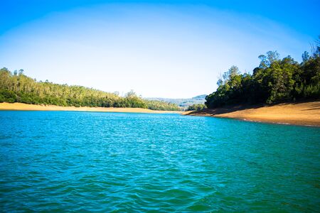 Pykara Lake is a popular getaway that is at a distance of about 20 kilometres from Ooty, in the Nilgiri district of Tamil Nadu, India.の写真素材