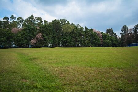 Famous 18 Hole Shillong Golf Course, situated in the East Khasi Hills district in Meghalaya, oldest natural golf courseの写真素材