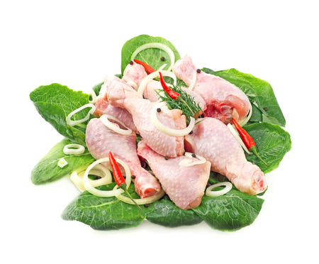 chicken legsの写真素材