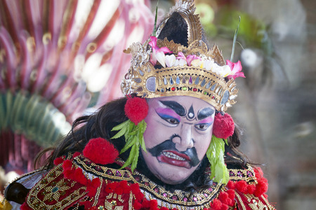 Balinese Barong dancerのeditorial素材