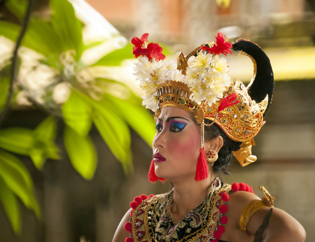 Balinese Barong dancer