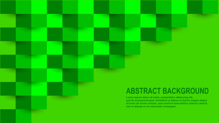 Green abstract texture. Paper art style 3d vector background can be used in cover design, book design, poster, cd cover, flyer, website background or advertisement.のイラスト素材