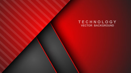 vector background overlapping layers on space for background designのイラスト素材