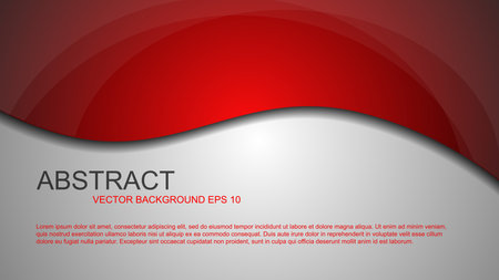 background curve paper layer with space for text and message background designのイラスト素材