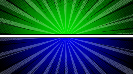 Versus VS letters against background in flat comic style design with halftone. Vector illustrationのイラスト素材