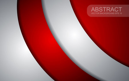 vector background of overlapping curves with space for text design.のイラスト素材