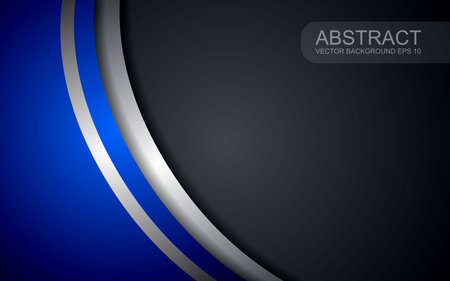 curve vector background with space abstract for text and message modern artwork website designのイラスト素材