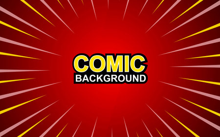 Pop art comic background. Vector Illustrationのイラスト素材