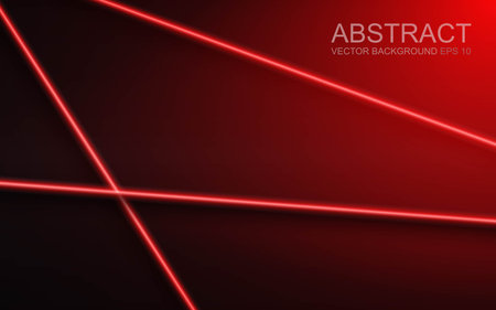 Abstract geometric neon lines. banner pattern background vector illustrationのイラスト素材