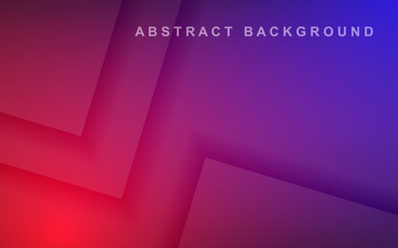 Abstract background with geometric panels, futuristic rgb banner concept, modern wallpaper, vector.のイラスト素材