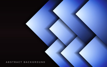 modern design overlapping dimensions background for text and message website designのイラスト素材