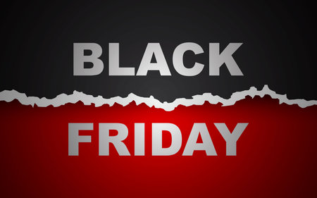 Black Friday Sale Background Design. vector illustration EPS 10.のイラスト素材