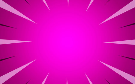 Halftone Pop Art Style Starburst Pattern Cartoon Background with vintage style.のイラスト素材