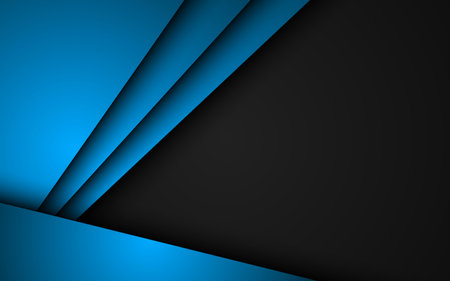 Abstract background of overlapping layers with copy space for text.のイラスト素材