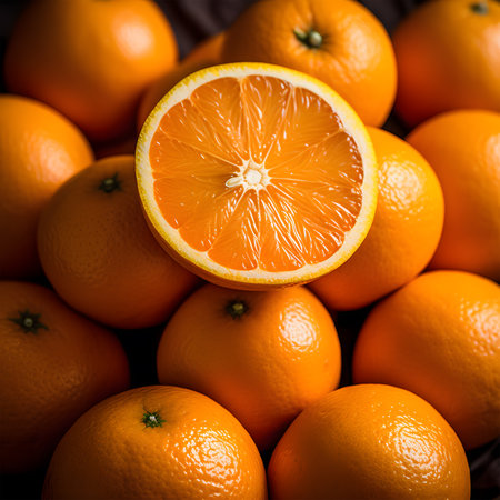 citrus fruit that looks great in a bowlの素材