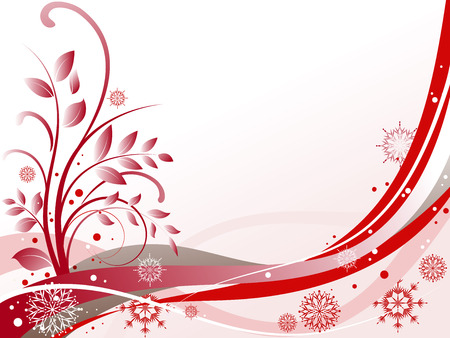 Abstract Christmas backgroundのイラスト素材