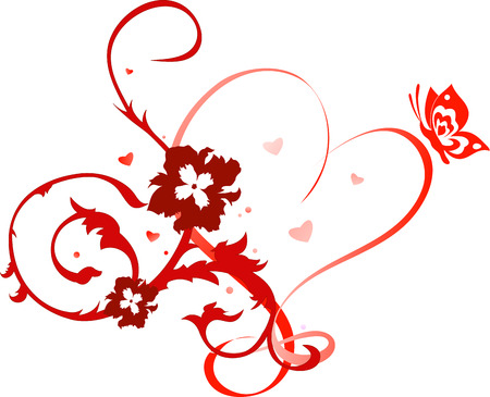 Valentines Day backgroundのイラスト素材