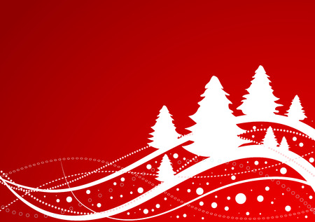 Abstract Christmas background, vector illustrationのイラスト素材