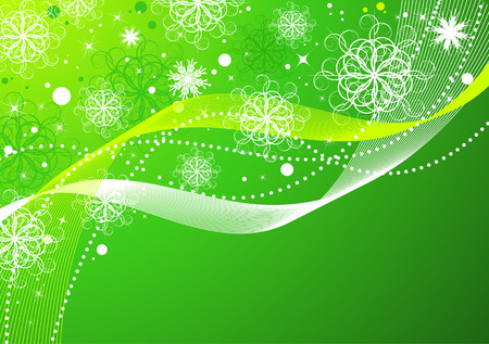 Abstract Christmas background, vector illustrationのイラスト素材
