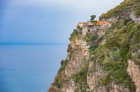 The Amalfi Coast in Campania, Italyの写真素材