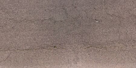 view from above on texture of asphalt road