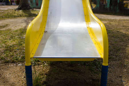 Yellow slideの写真素材