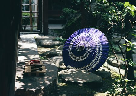 Japanese nostalgic landscapeの写真素材