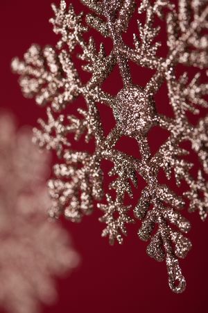 christmas ornament background; (very shallow deep)の写真素材