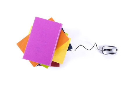 online information access concept (selective focus)の写真素材