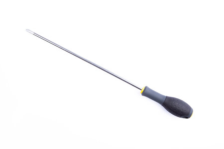 Screwdriver isolated on whiteの写真素材