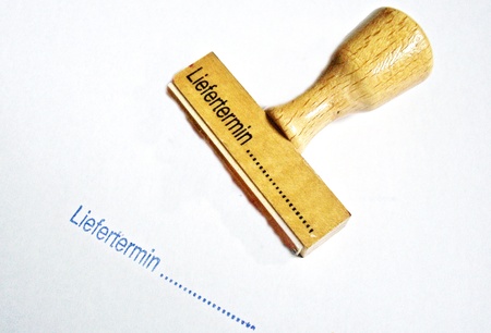 delievery,stampの写真素材