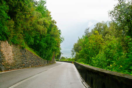 downhillの写真素材