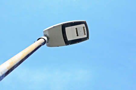modern street lamp,
