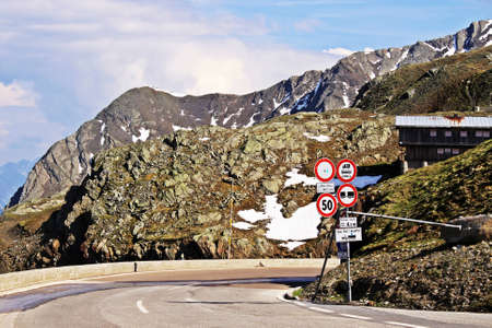 Pass Roadの写真素材