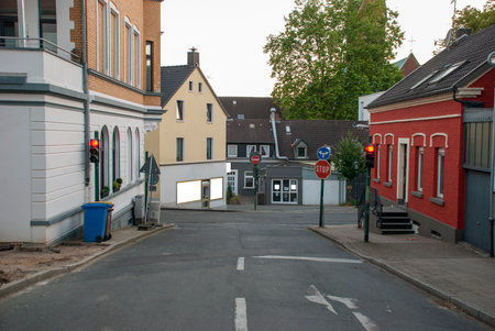 Street in the old town of Riddarholmen, Denmarkの写真素材