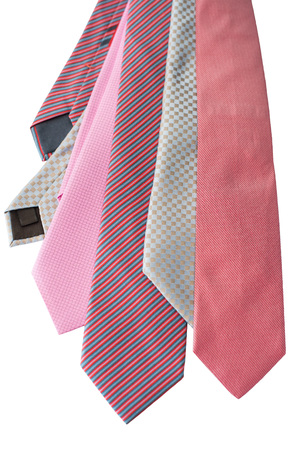 Sweet tie on white background, selected focusの写真素材