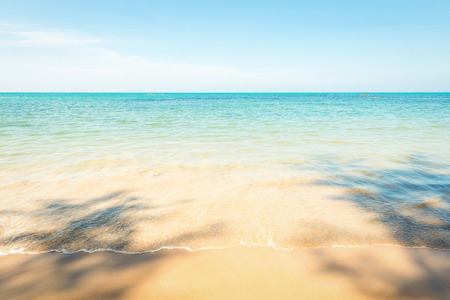 Tropical beach, sea, sand and sky.の写真素材