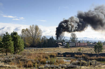 EDITORIAL, 18 October 2015, Historic Steam Trains and Heritage Railroad of the Sumpter Valley...