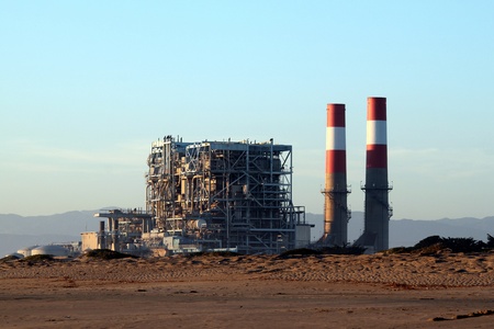 natural gas power statio near oxnard californiaのeditorial素材