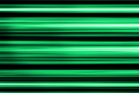 Background with green and black abstract glowing lines.の写真素材