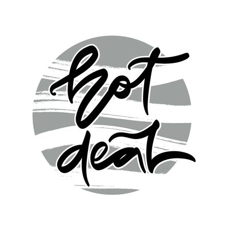 Sale hand lettering design.のイラスト素材