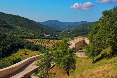 Landscape in Umbria