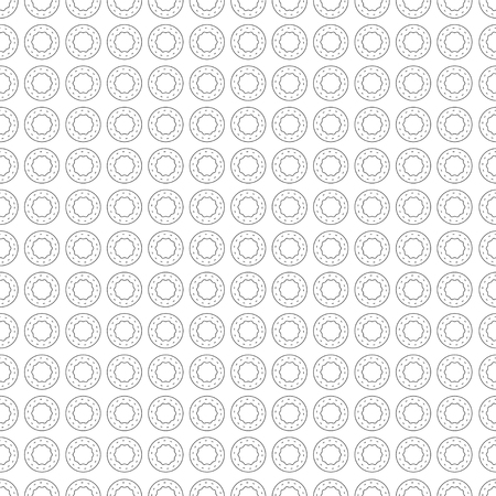 circle pattern, seamless background. wallpaper. for registration of a notebook, textbook, web site, web design, fabric, material. vector illustration.のイラスト素材