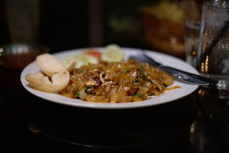 Mie Tiaw Goreng, Indonesian Fried Noodles with vegetable