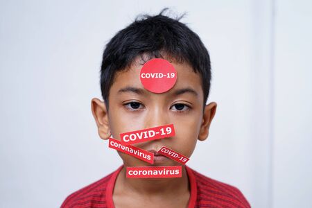 Quarantine schoolboy in isolation at home for coronavirus