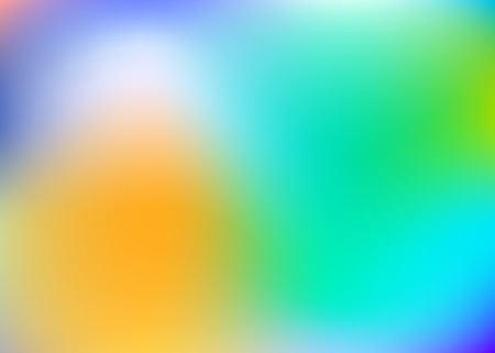 Hologram abstract background. Multicolor gradient mesh backdrop with hologram. 90s, 80s retro style....