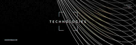 Big data abstract. Digital technology background.