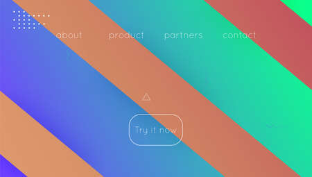 Modern Design. Colorful Template. Graphic Page. Liquid Poster. F
