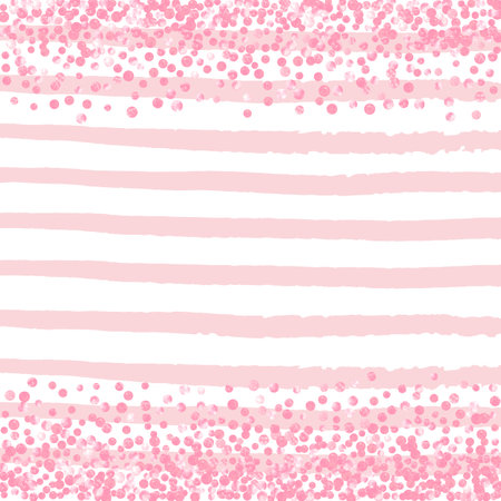 Modern Background. Celebration Spray. Roseのイラスト素材