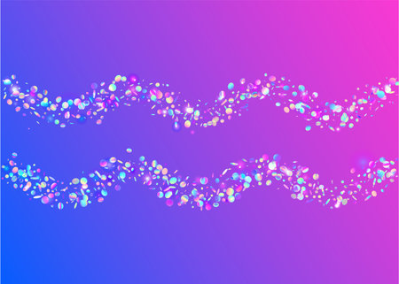 Rainbow Sparkles. Disco Festival Gradient. Purple Retro Glare. Bokeh texture. hologram effect. Modern Art. Blurburst. Bright Foil. Violet Rainbow Sparklesのイラスト素材
